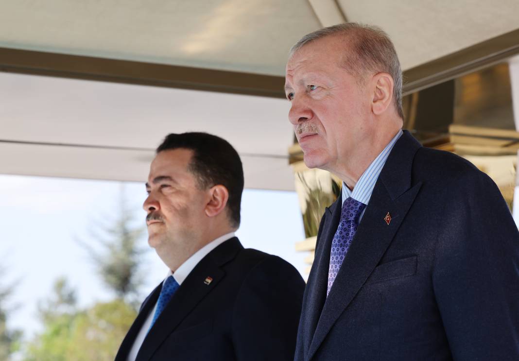 Irak Başbakanı Ankara’da! Külliye’de resmi tören: Sudani’den güç birliği mesajı... 3